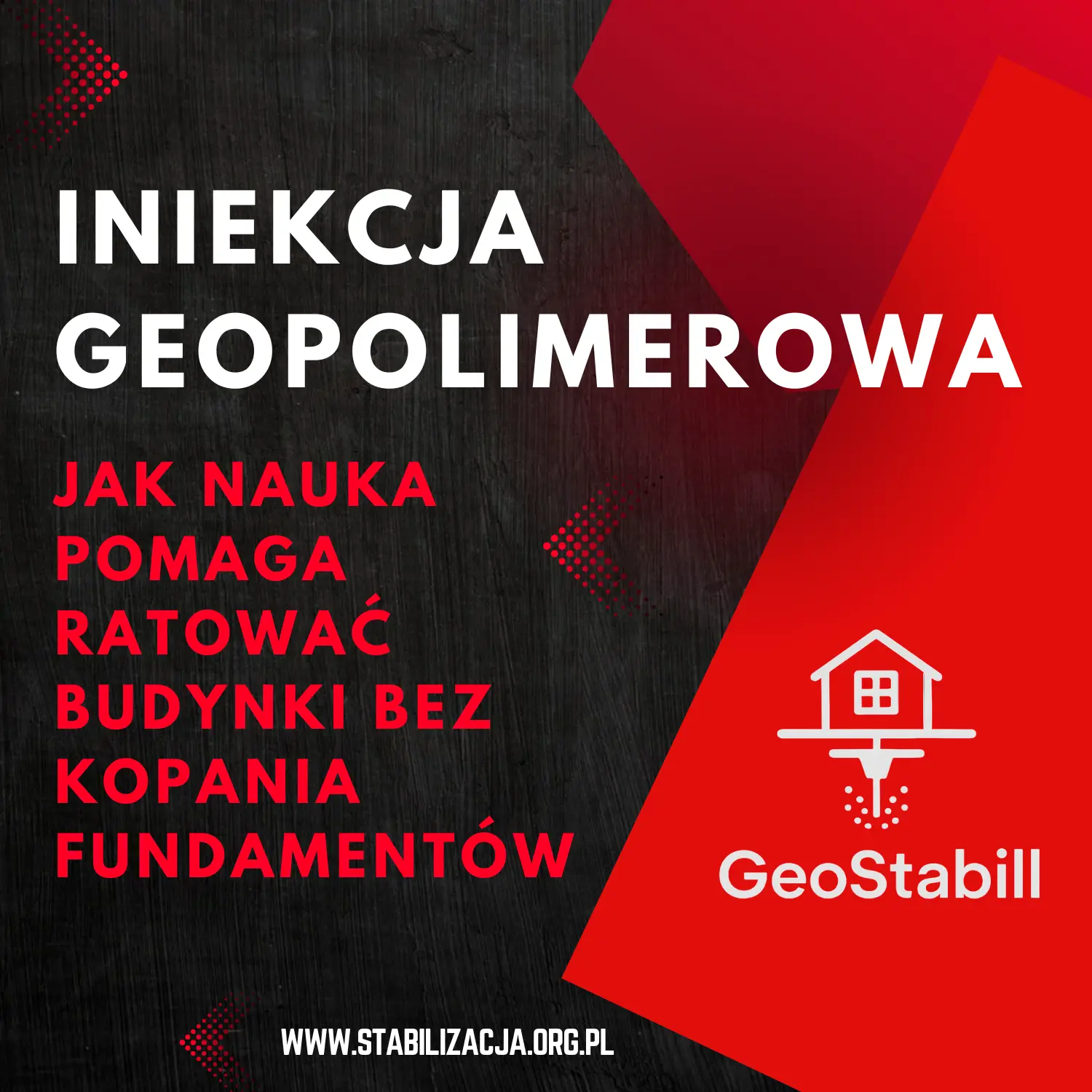 niekcja geopolimerowa – jak nauka pomaga ratować budynki bez kopania fundamentów