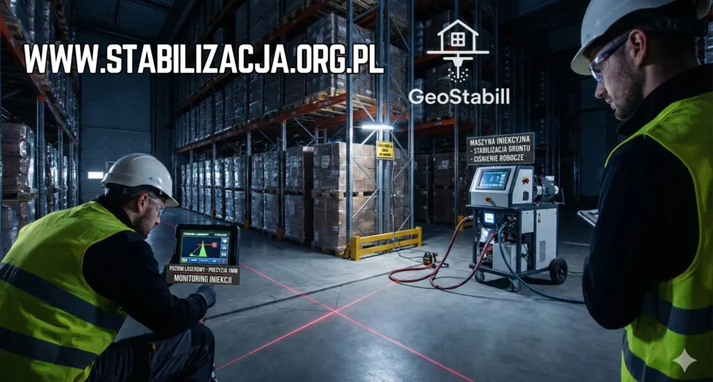 Podnoszenie posadzek w magazynach i halach