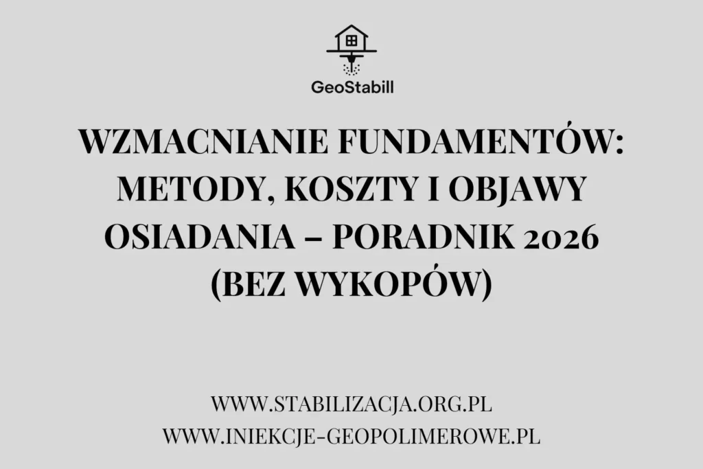 Wzmacnianie fundamentów w 2026 roku