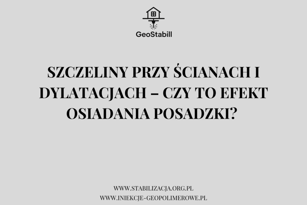 Szczeliny przy ścianach i dylatacjach