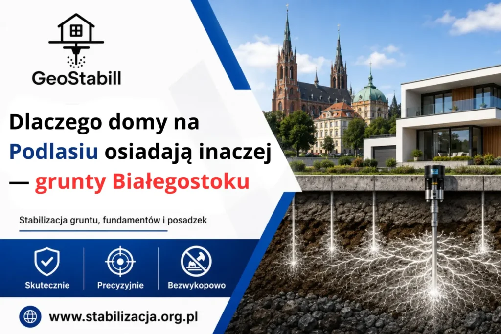 Dlaczego domy na Podlasiu osiadają inaczej — grunty Białegostoku