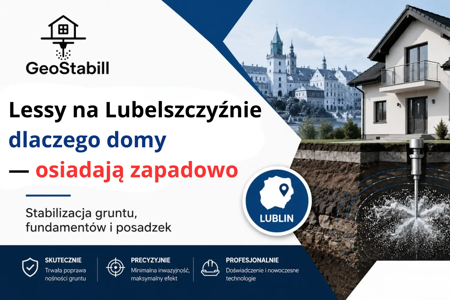 Lessy na Lubelszczyźnie — dlaczego domy osiadają zapadowo