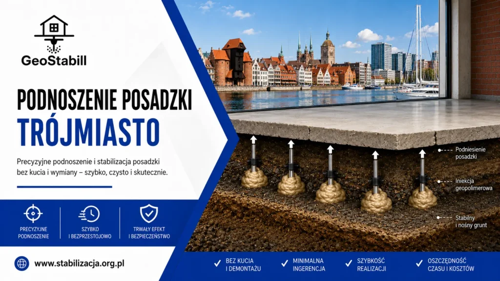 Podnoszenie posadzki w Trójmieście – grunty organiczne Żuław i delty Wisły
