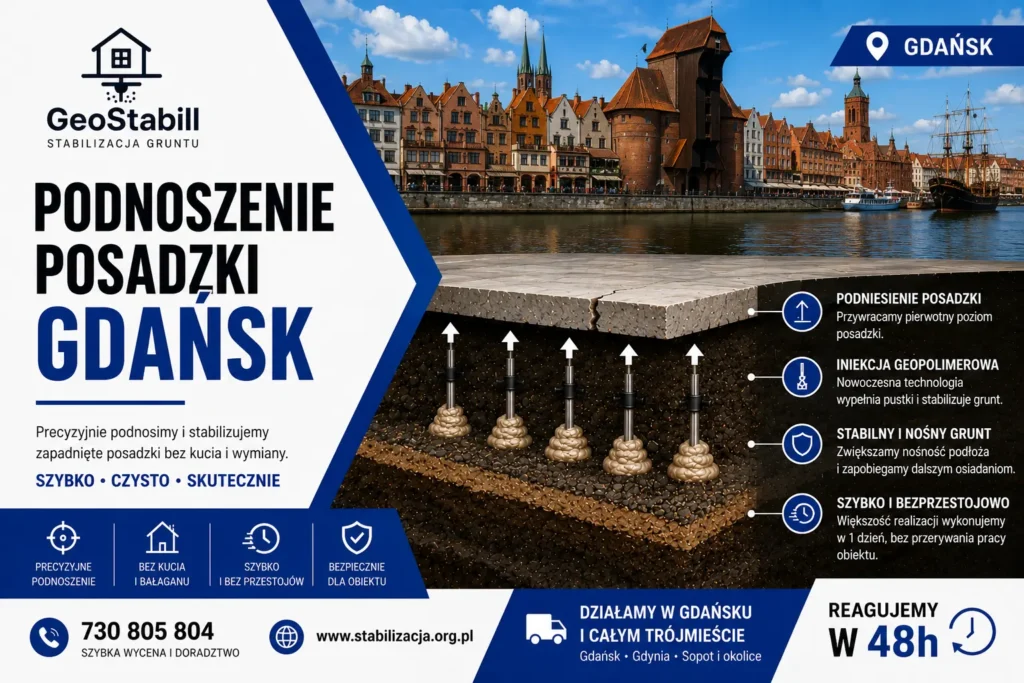 IMG Podnoszenie posasdzki Gdansk